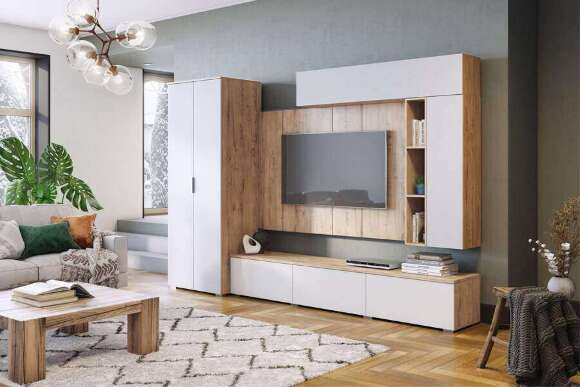 Шкаф настенный 1680 Сканди MLK (Белый бланш) Шкаф настенный 1680 Сканди MLK (Белый бланш)