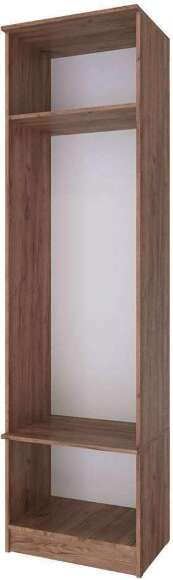 Шкаф Кано КПШ-1, Дуб крафт табачный, Дуб крафт белый