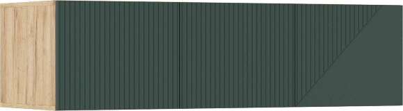 Ирис Антресоль к шкафу (1350) (Браш Мени Грин, Дуб Крафт) Ирис Антресоль к шкафу (1350) (Браш Мени Грин, Дуб Крафт)