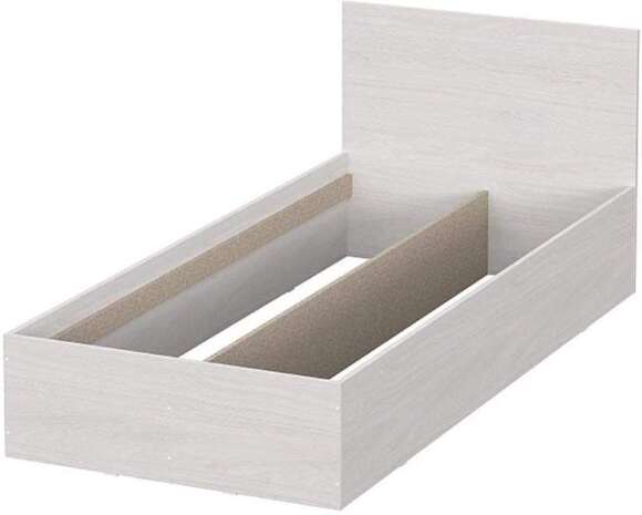 МСП 1 Кровать двойная универсальная 0,9 настил ДСП / Ясень светлый