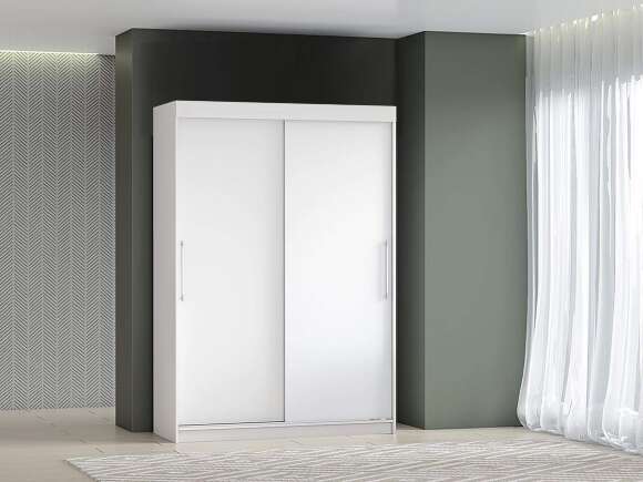 Шкаф-купе арт. 007 1,5 м / Белый