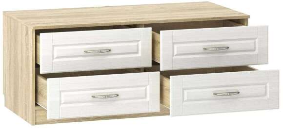 Гостиная Оливия 4 Дуб Сонома/белое дерево Гостиная Оливия 4 Дуб Сонома/белое дерево