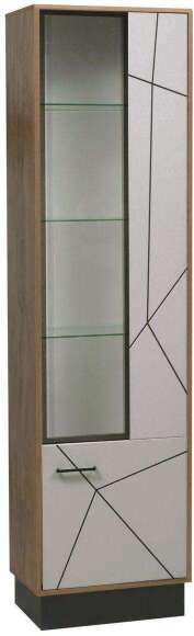 Шкаф-пенал Гамма 54.01-01 Правый Таксония/Грэй