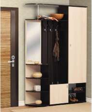 Прихожая Кармен-7, Венге, Вудлайн Кремовый