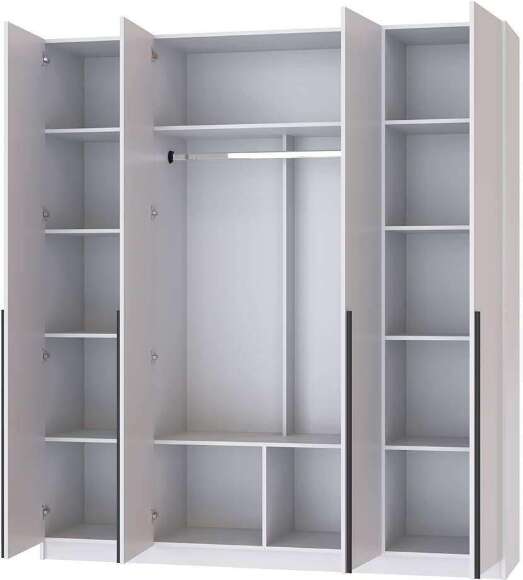 Шкаф 4-х створчатый Феникс, кашемир