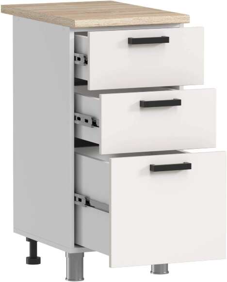 МК Аленушка Н3Я 400 Лаванда Молочный, скоба черный (со столешницей) МК Аленушка Н3Я 400 Лаванда Молочный, скоба черный (со столешницей)