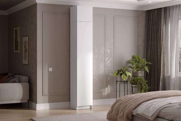 Шкаф верхний Бали (400), Белый