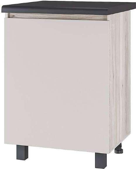 Шкаф без столешницы Берген Лайт 6с1 0,6м, Дуб смоки, Кашемир Шкаф без столешницы Берген Лайт 6с1 0,6м, Дуб смоки, Кашемир