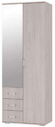 Шкаф двухдверный Белла (БТС) Ясень белый