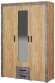 Шкаф трехдверный (ТЭКС) Ателье светлое Шкаф трехдверный (ТЭКС) Ателье светлое