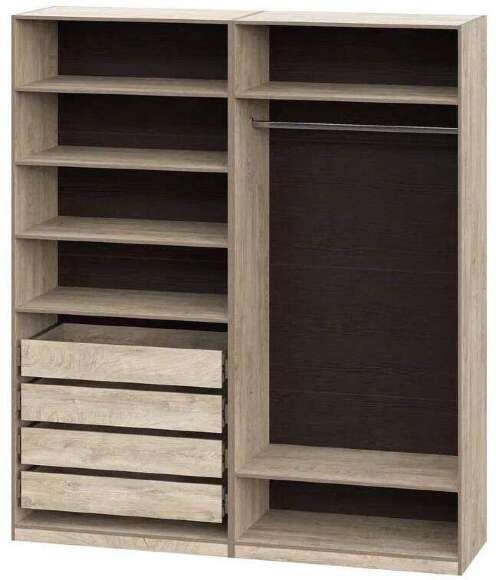 Комплект полок для шкафа 100 Этна 3ПЛ