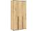 Шкаф 3-створчатый Норд 1200 (Дуб крафт) Шкаф 3-створчатый Норд 1200 (Дуб крафт)