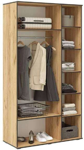 Шкаф 3-створчатый Норд 1200 (Дуб крафт) Шкаф 3-створчатый Норд 1200 (Дуб крафт)