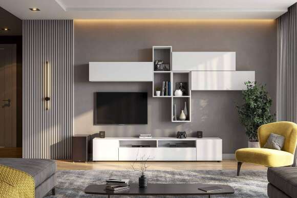 Тумба для ТВ Токио, Белый