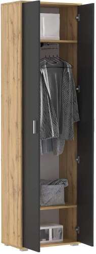 Антре шкаф 65.07 Дуб вотан / Диамант серый Антре шкаф 65.07 Дуб вотан / Диамант серый