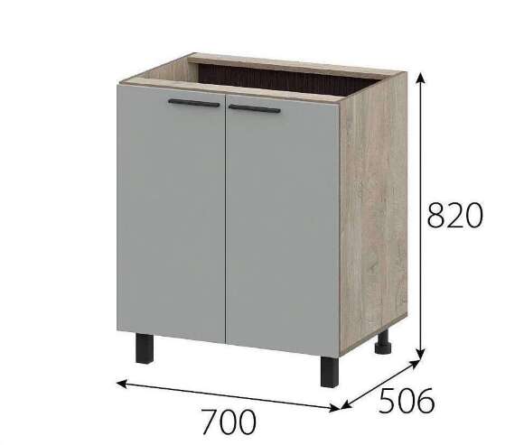 КГ Этна Стол-рабочий 7с2 Софт Грей