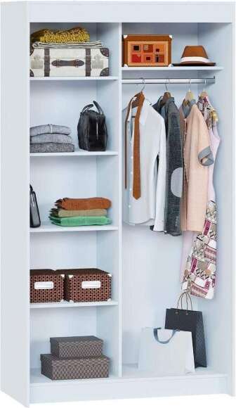 Шкаф-купе ШР-2126.2 Белый Шкаф-купе ШР-2126.2 Белый