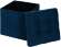 Пуф складной велюр Синий