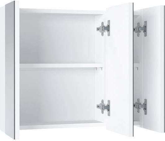 Шкаф зеркальный 16.312.08, Белый Шкаф зеркальный 16.312.08, Белый