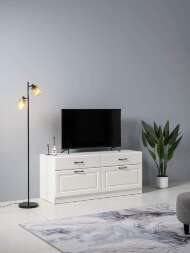 Ливерпуль Тумба Белый/Ясень ваниль