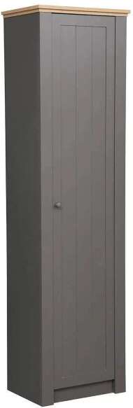 Шкаф-пенал Прованс (Олмеко) 37.04 серый