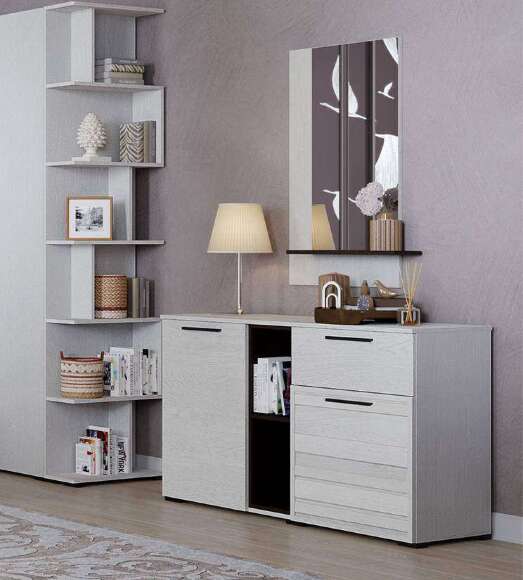 Зеркало Модена МЗ-20 (Домани) Ясень Анкор светлый Зеркало Модена МЗ-20 (Домани) Ясень Анкор светлый