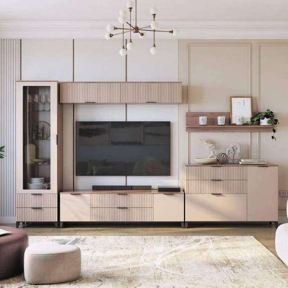 Комод с ящиками и дверцей Тоскана (MLK)