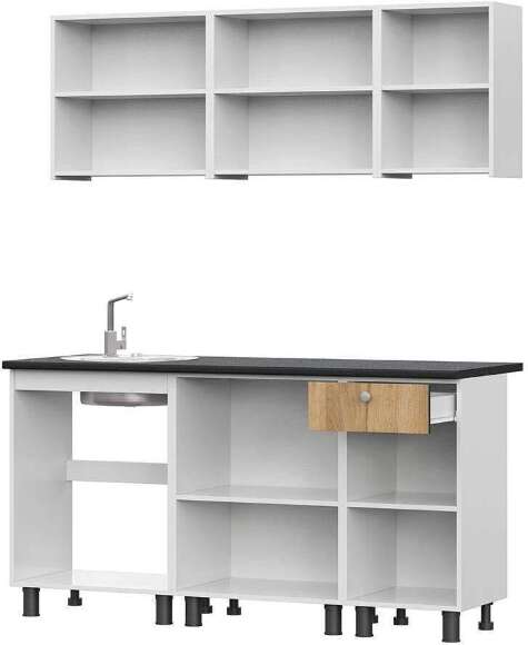 Кухонный гарнитур КГ 1 1.6 м, дуб золотой Кухонный гарнитур КГ 1 1.6 м, дуб золотой