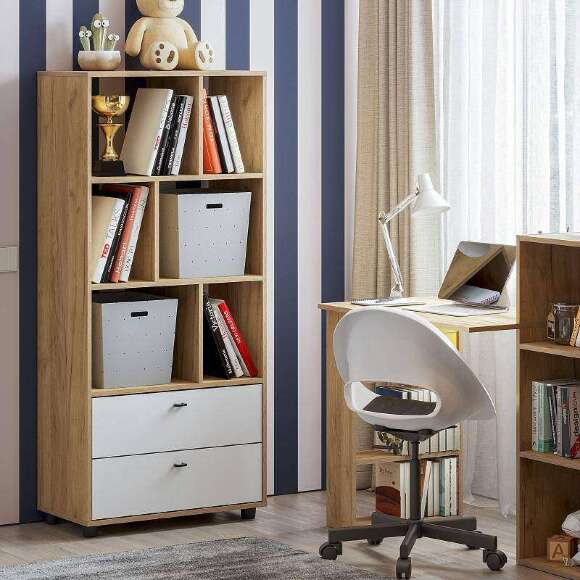 Стеллаж Милан (SV-Мебель) Белый Стеллаж Милан (SV-Мебель) Белый