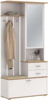 Антре шкаф для прихожей 65.08 Белый Антре шкаф для прихожей 65.08 Белый