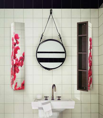 Поворотный шкаф Shelf.On Хоп Шелф Арт с рисунком на зеркале Сакура art.5503 Поворотный шкаф Shelf.On Хоп Шелф Арт с рисунком на зеркале Сакура art.5503