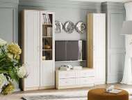 Гостиная Оливия 6 Дуб Сонома/белое дерево Гостиная Оливия 6 Дуб Сонома/белое дерево