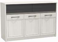 Лиана комод 45.11 Ясень анкор светлый/Графит