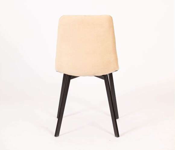 Стул Верона Черный / Амиго Беж