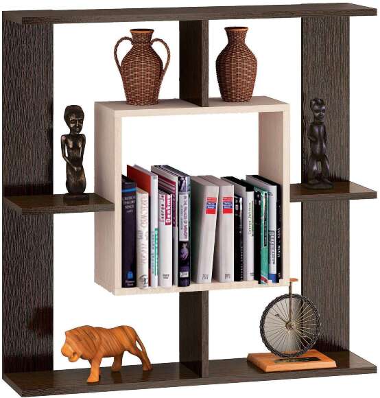 Полка навесная ПН-1, венге/дуб молочный Полка навесная ПН-1, венге/дуб молочный