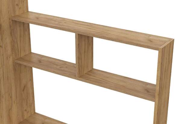 Стол компьютерный СТК 21, Дуб Золотой, Белый