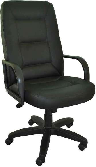 Кресло Верона 1П черный/к/з черный