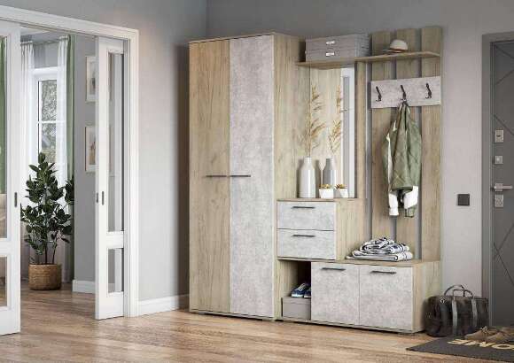 Шкаф двухдверный Бостон ШК-800 (Интерьер-Центр)