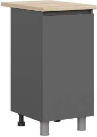 Стол-рабочий со столешницей С 400 Денвер, графит Стол-рабочий со столешницей С 400 Денвер, графит