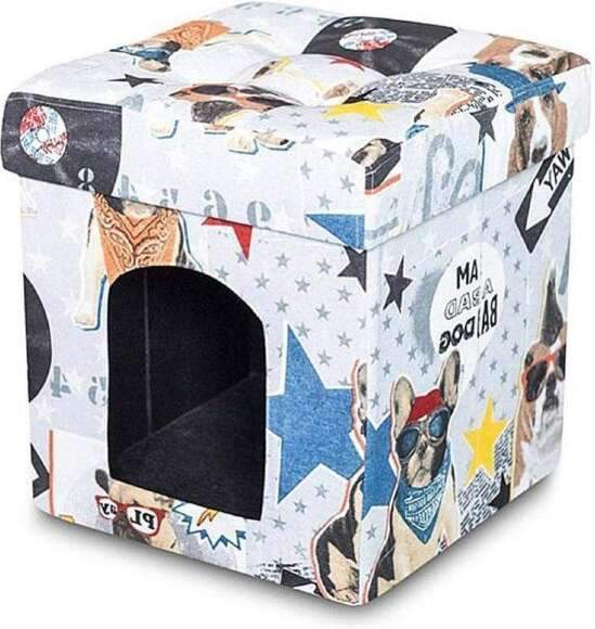 Пуф складной для животных Бульдоги