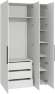Эйр шкаф для одежды 13.182 Белый Эйр шкаф для одежды 13.182 Белый