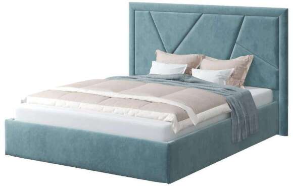 Кровать 160х200 Индиго (MLK) Бирюзовый Neo 22 Кровать 160х200 Индиго (MLK) Бирюзовый Neo 22