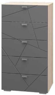 Комод (5 ящиков) Скайлайн 600 MLK