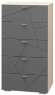 Комод (5 ящиков) Скайлайн 600 MLK