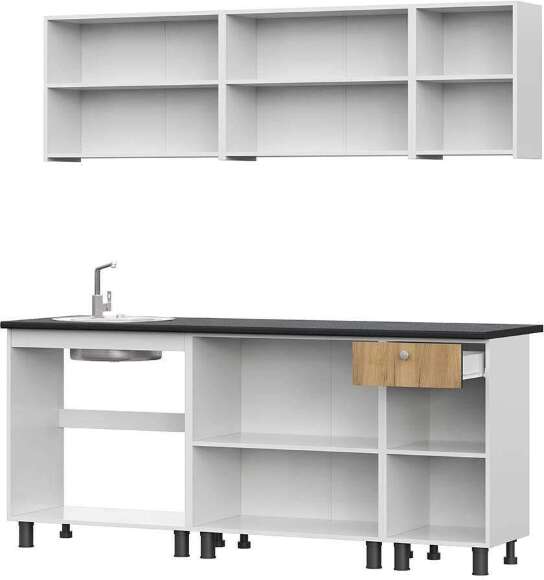 Кухонный гарнитур КГ 1 2.0 м, дуб золотой Кухонный гарнитур КГ 1 2.0 м, дуб золотой