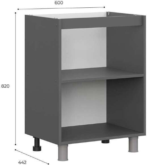 Стол-рабочий со столешницей С601 Денвер, графит Стол-рабочий со столешницей С601 Денвер, графит