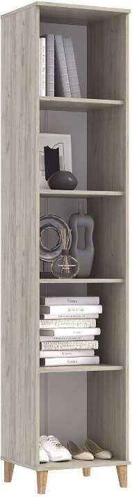 Ирис Прихожая Пенал закрытый (Кашемир, Дуб Крафт серый) Ирис Прихожая Пенал закрытый (Кашемир, Дуб Крафт серый)