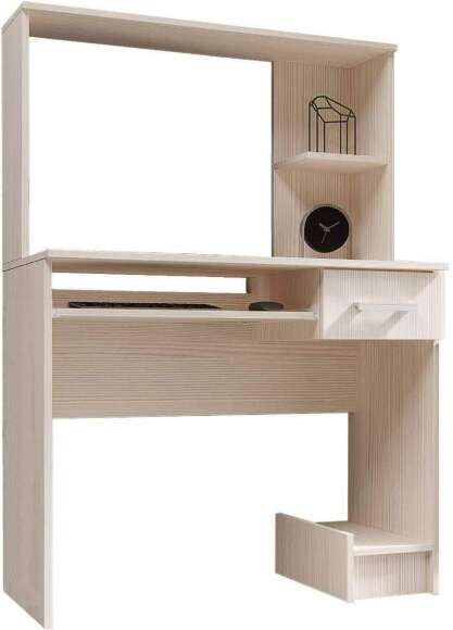 Стол компьютерный №3 сандал светлый