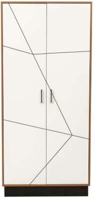 Шкаф комбинированный Гамма 54.14 Таксония/Белый