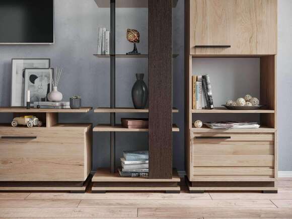 Гостиная Модена. Комплект 1, гикори